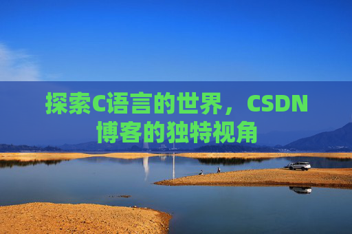 探索C语言的世界,CSDN博客的独特视角